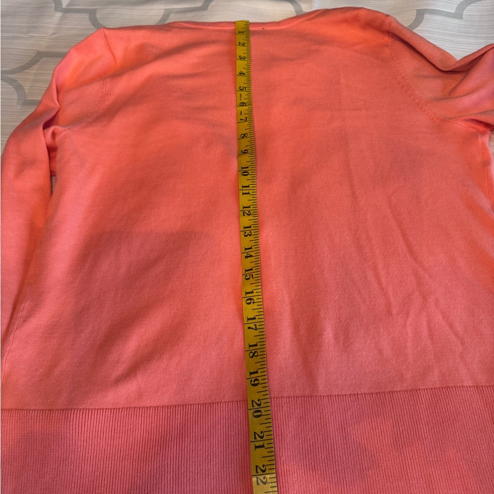 Talbots Coral Women's Sleeveless Tank & Cardigan - Picture 9 of 13
